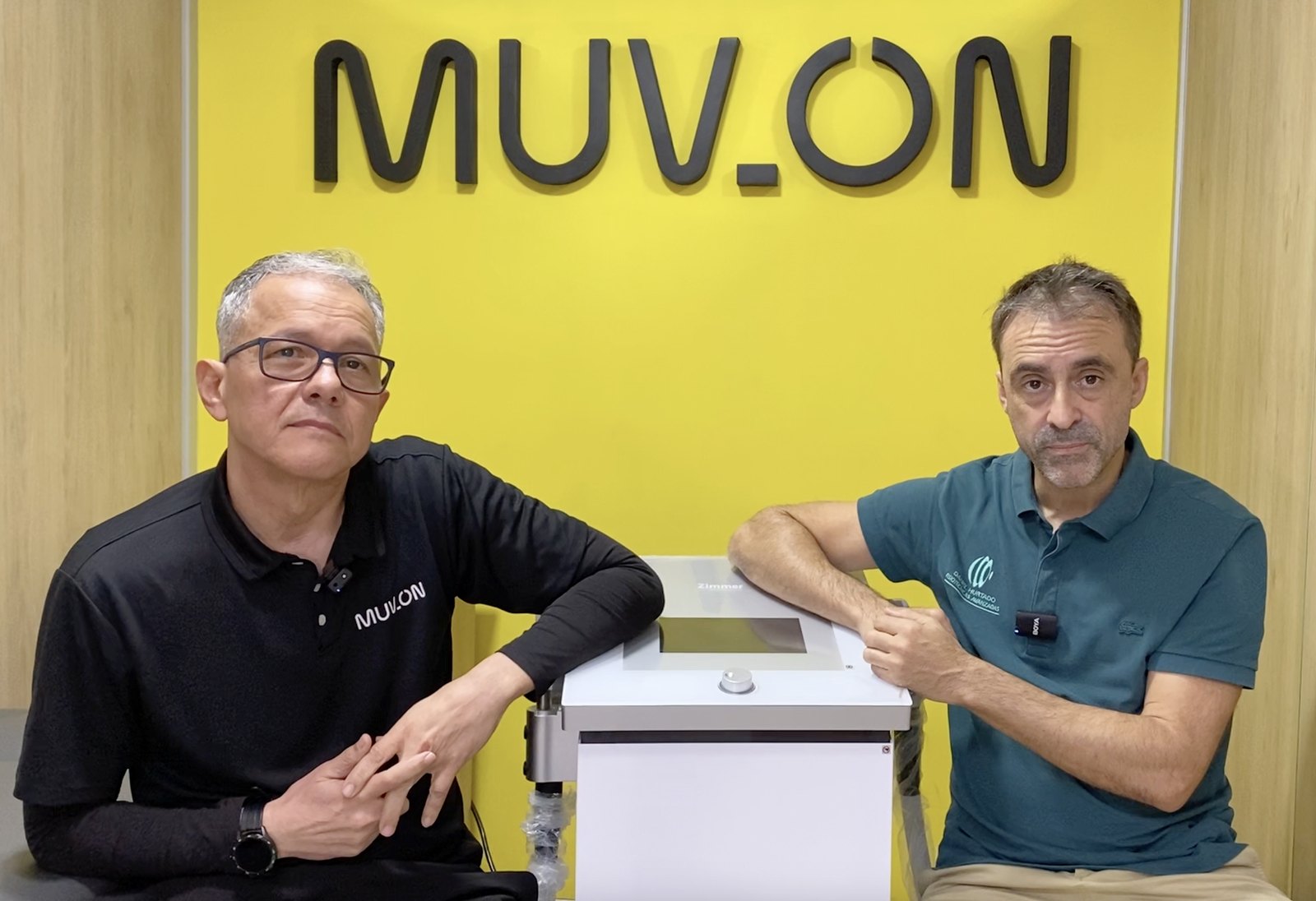 Dr. Miguel Rodríguez y Daniel Hurtado Domenech en MUV_ON